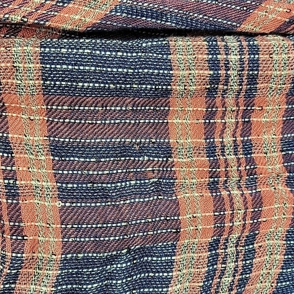 NWT Free People small plaid tunic with sequins - Picture 4 of 8